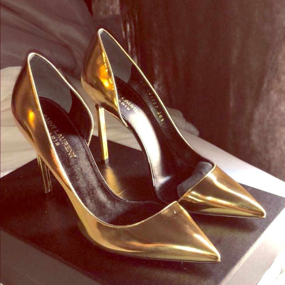 YSL Vitellino Laminato 100% Authentic